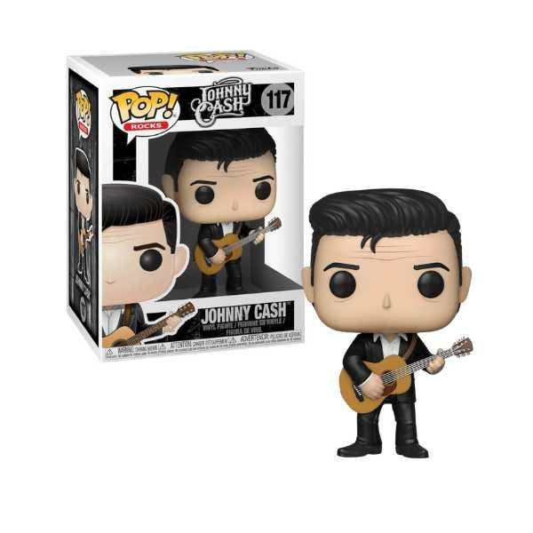 Funko Pop! ROCKS: Johnny Cash (Playing Guitar) #117, Verzamelen, Poppetjes en Figuurtjes, Nieuw, Verzenden