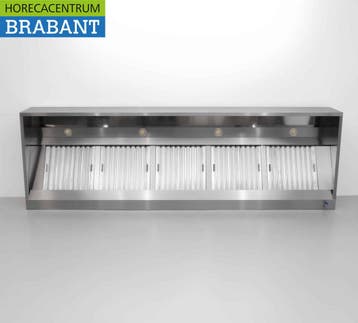 HCB RVS Afzuigkap Dampkap met lamellen filters Premium-line, Ophalen of Verzenden, Nieuw