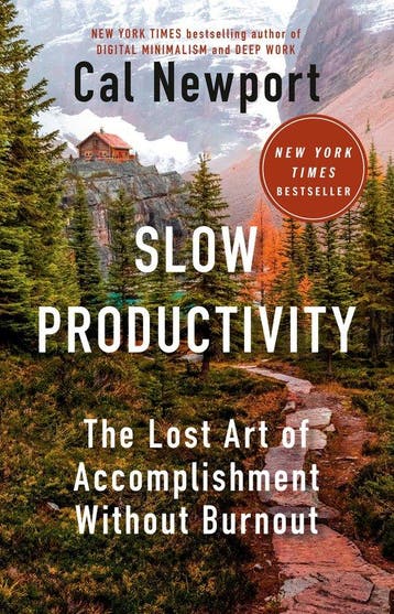 Slow Productivity 9780593544853 Cal Newport, Verzenden, Zo goed als nieuw, Cal Newport