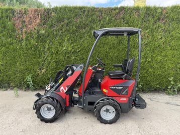 Norcar a6026 kniklader (4u), Ophalen, Wiellader of Shovel