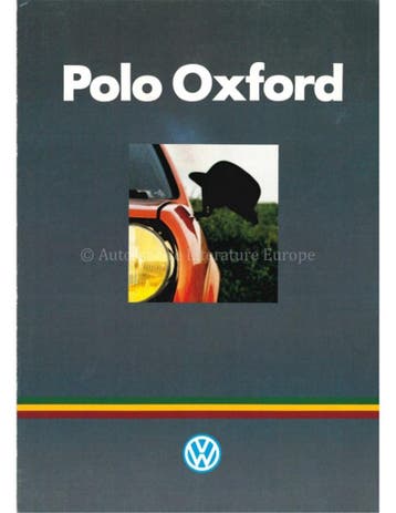 1984 VOLKSWAGEN POLO OXFORD BROCHURE FRANS, Nieuw