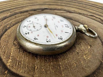 Lip - Type Courant - Pocket Watch - Argentan - Sans prix de