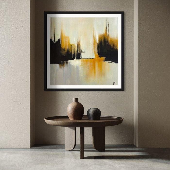 Yann Le Cléach - Atmosphère Huile sur toile, Antiquités & Art, Art | Peinture | Moderne