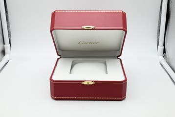 Cartier Tank Vermeil Year 1990s (Box), Handtassen en Accessoires, Overige merken, Leer, Polshorloge, Ophalen of Verzenden
