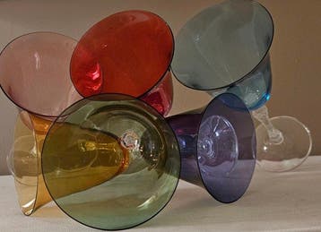 antica bottega veneta - Drinkservies (6) - luxe fijne kelken