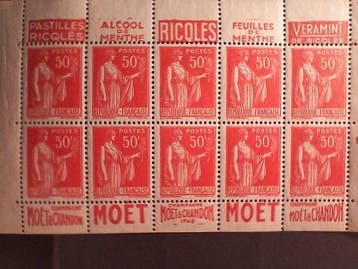France 1932 - Carnet Type Paix - Yvert et Tellier N° 283-C