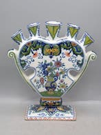 Koninklijke Tichelaar - Vaas - tulpenvaas - Faience, Antiquités & Art