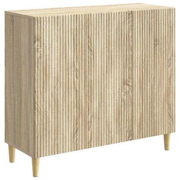 Buffet bas chene 89x34,5cm - Produit retour -34% (dressoir), Verzenden, Vintage