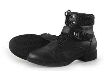 Skechers Veterboots in maat 38 Zwart, Skechers, Verzenden, Zwart, Overige typen