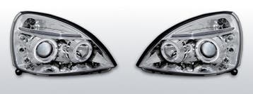 Koplampen Angel Eyes | geschikt voor Renault Clio 2 2001-200, Verzenden