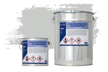 Wixx 2K Epoxy 550 Betonverf RAL 7035 | Lichtgrijs 10L, Verzenden, Nieuw