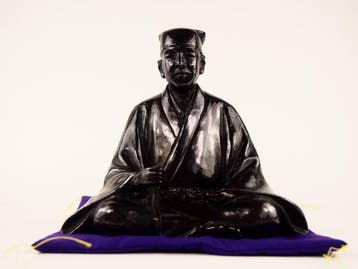 Brons - Kome Jiichi  - Sen no Rikyu , een theemeester
