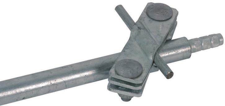 Dehn Support de connexion pour tiges de terre St/Tzn D 25mm, Bricolage & Construction, Électricité & Câbles, Envoi