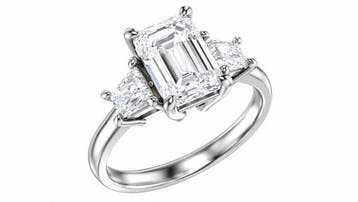 Sans prix de réserve - Bague - 14 carats Or blanc - 2.28ct.
