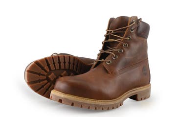 Timberland Veterboots in maat 45 Cognac, Overige kleuren, Verzenden, Timberland, Boots