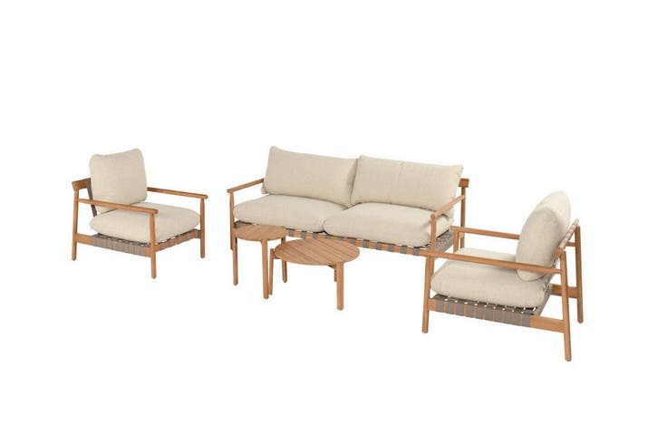 Hartman Ubud loungeset - incl 2 tafels *SUPERSALE |, Tuin en Terras, Tuinsets en Loungesets