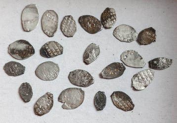 Russie. Lot of 22 coins, Kopeck XVI–XVII (Sans prix de