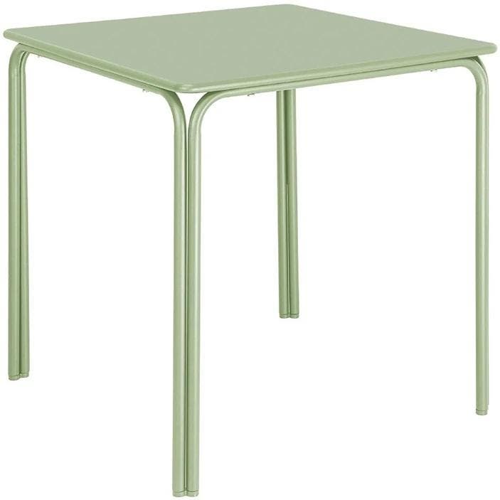 Tafel | ADELINE | Staal | Lichtgroen | In-/Outdoor |, Zakelijke goederen, Horeca | Keukenapparatuur, Nieuw in verpakking, Verzenden