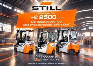 Tweedehands top heftrucks - direct leverbare stock!, Ophalen of Verzenden, Elektrisch, Heftruck, Still