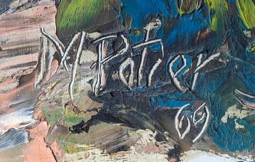 Maurice Potier (1926-2002) - Sous-bois, Antiek en Kunst