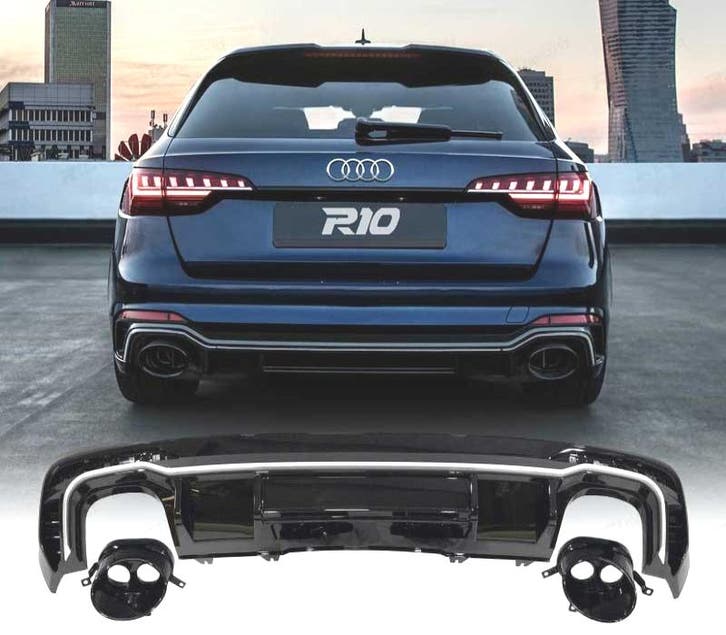 Diffuseur Pour Audi A4 20- Look Rs4, Auto-onderdelen, Carrosserie, Verzenden