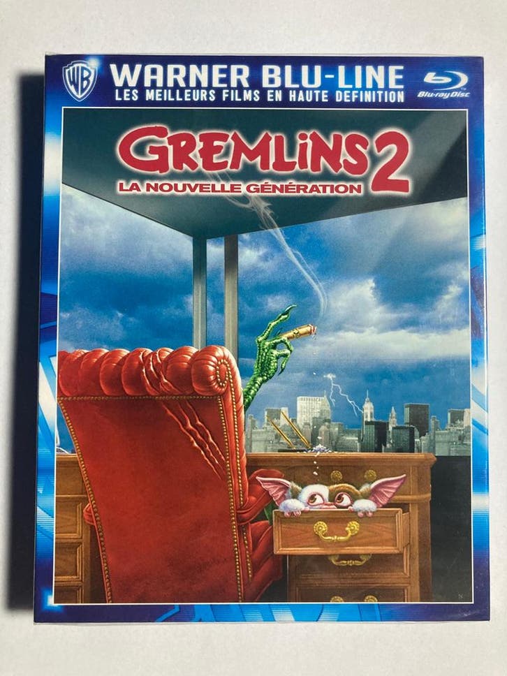 GREMLINS 2 (IMPORT WITHOUT DUTCH SUBS) (IN SEAL) (BLURAY), Cd's en Dvd's, Blu-ray, Gebruikt