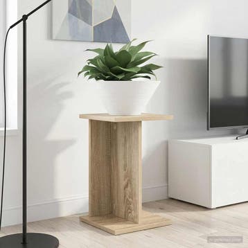 vidaXL Plantenstand 2 st Sonoma Eiken 25 x 25,5 x 40,5 cm, Verzenden