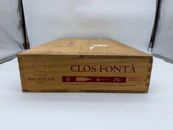 2003 Mas den Gil, Clos Fontà - Priorat D.O.Q. - 6, Nieuw