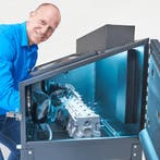 Datona Straalcabine Deluxe edition - 220 liter + 2 zakken, Doe-het-zelf en Bouw, Ophalen of Verzenden, Nieuw