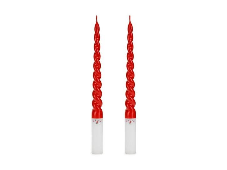 Kaarsen Kerstman 25cm 2st, Hobby & Loisirs créatifs, Articles de fête, Envoi