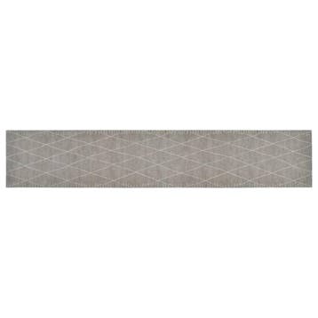 vidaXL Keukenmat wasbaar geruit 60x300 cm fluweel, Verzenden, Nieuw