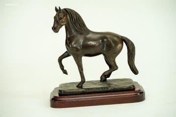 Moderne bronzen kabinetstuk Nicolasa Domecq..., Antiek en Kunst