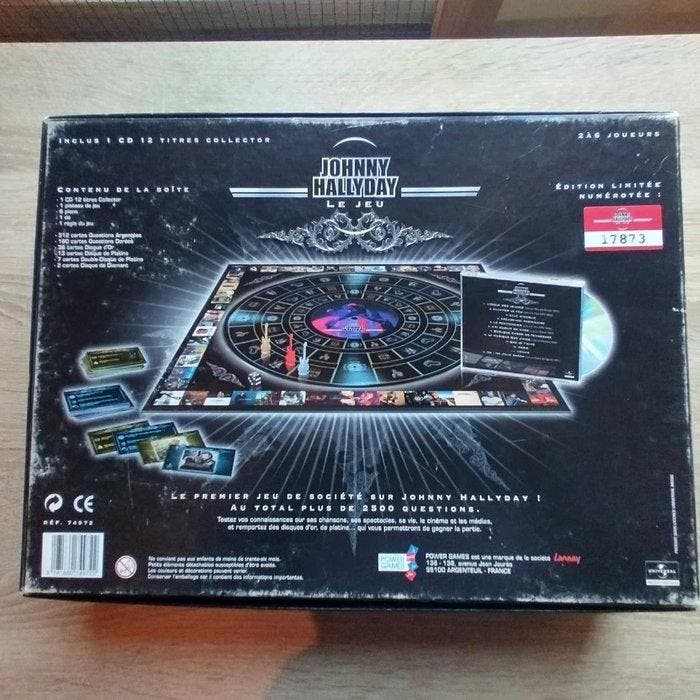 Bordspel - Johnny Hallyday Le Jeu, Antiquités & Art, Antiquités | Jouets