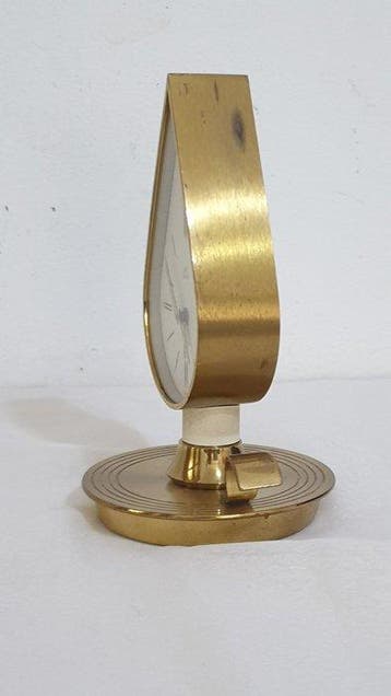 Tafel/bureauklokken - Messing - 1950-1960 - Swiza Vintage