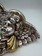 sculptuur, Barock engel - 15 cm - Keramiek