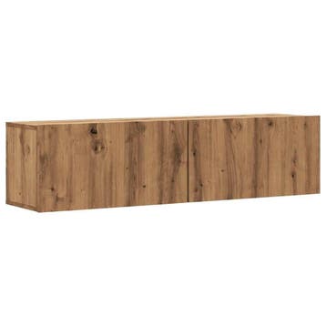 Tv-meubel Artisan Eiken | Retour deal | Knaller!, 100 tot 150 cm, Verzenden, Zo goed als nieuw, Minder dan 100 cm