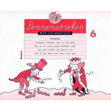 Pennenstreken Blok schrijfpatronen 6 (per stuk), Verzenden, Nieuw