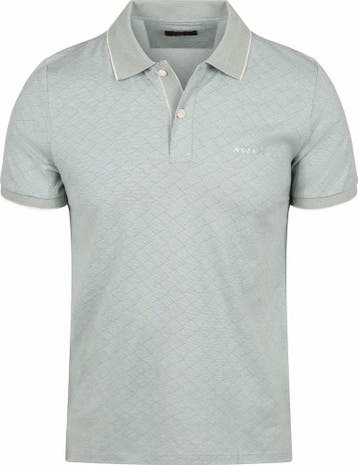 NZA Polo Goora Jacquard Mist Groen maat Maat 52/54 (L) Heren, Kleding | Heren, Maat 52/54 (L), New Zealand Auckland, Verzenden