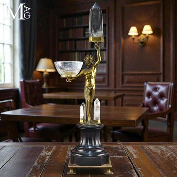 Lichtgevend rotskwarts en een twintigste-eeuwse Duitse