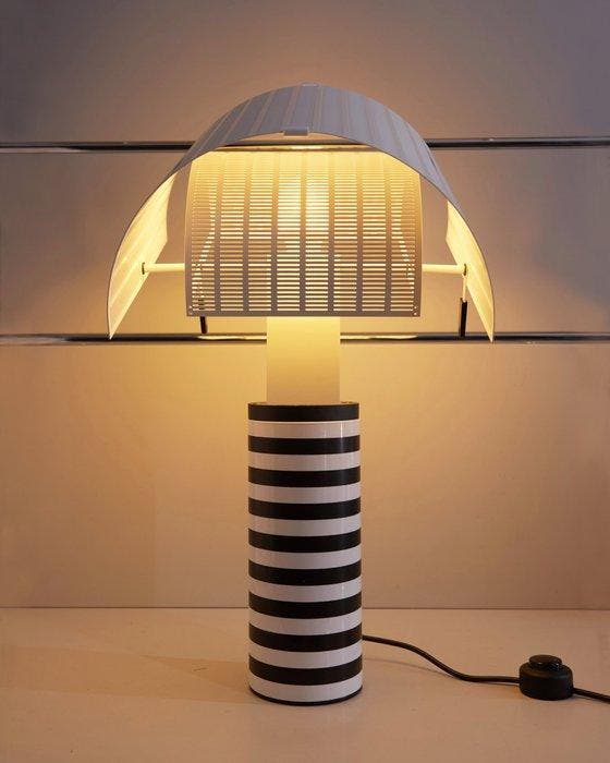 Artemide - Mario Botta - Tafellamp - Shogun - Aluminium,, Antiquités & Art, Antiquités | Éclairage
