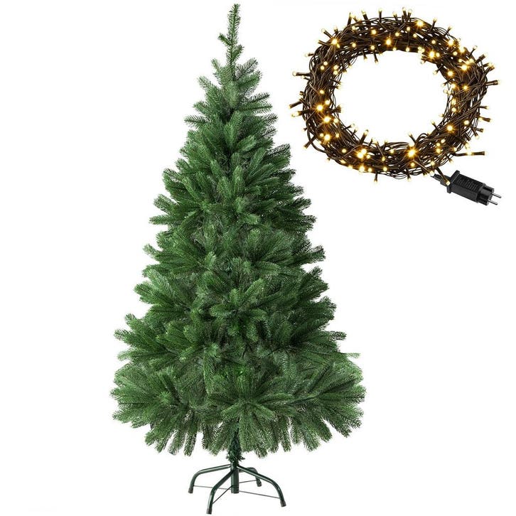 tectake Kunstkerstboom met spuitgegoten metalen standaard -, Diversen, Kerst, Verzenden