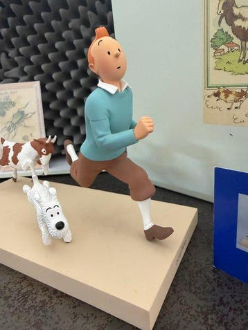 Tintin - Tintin et la chèvre avec certificat numéro 1 -, Nieuw