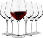 Krosno Bourgogne glazen 860ml | 29% korting, retour deal!, Glas of Glazen, Verzenden, Nieuw, Glas