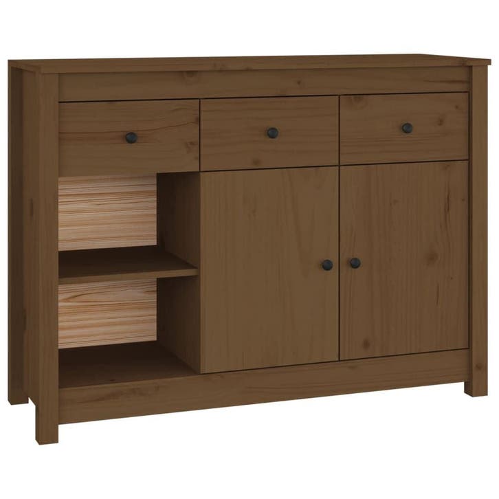 Dressoir Honingbruin | 55% Korting | Retour deal, Maison & Meubles, Armoires | Dressoirs, Envoi