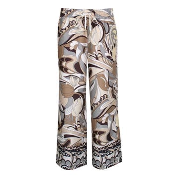 Cambio • wijde pantalon Clara • 36, Cambio, Bruin, Verzenden, Nieuw
