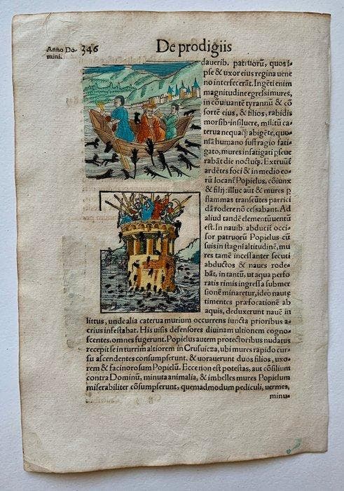 Conrad Lycosthenes - Prodigiorum ac Ostentorum Chronicon -, Antiquités & Art, Antiquités | Livres & Manuscrits