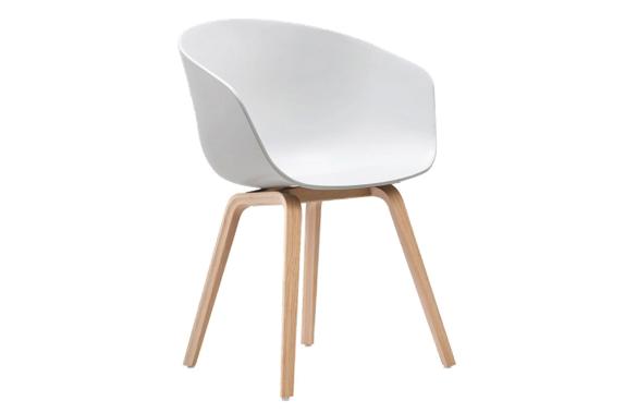 Eetkamerstoel BBC PP wit, Maison & Meubles, Chaises, Envoi