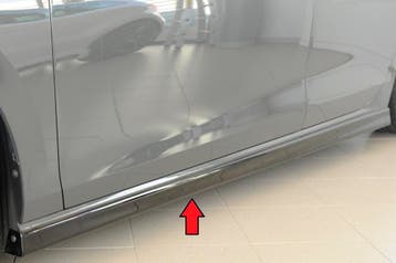 Side skirt XS | geschikt voor Volkswagen Golf 7 2012-2020 /, Autos : Pièces & Accessoires, Verzenden