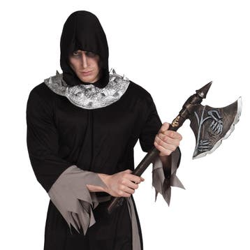 Halloween Bijl Schedel 68cm, Verzenden