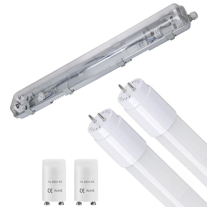 LED TL Armatuur - Velvalux Strela 60cm - Waterdicht, Maison & Meubles, Lampes | Autre, Envoi